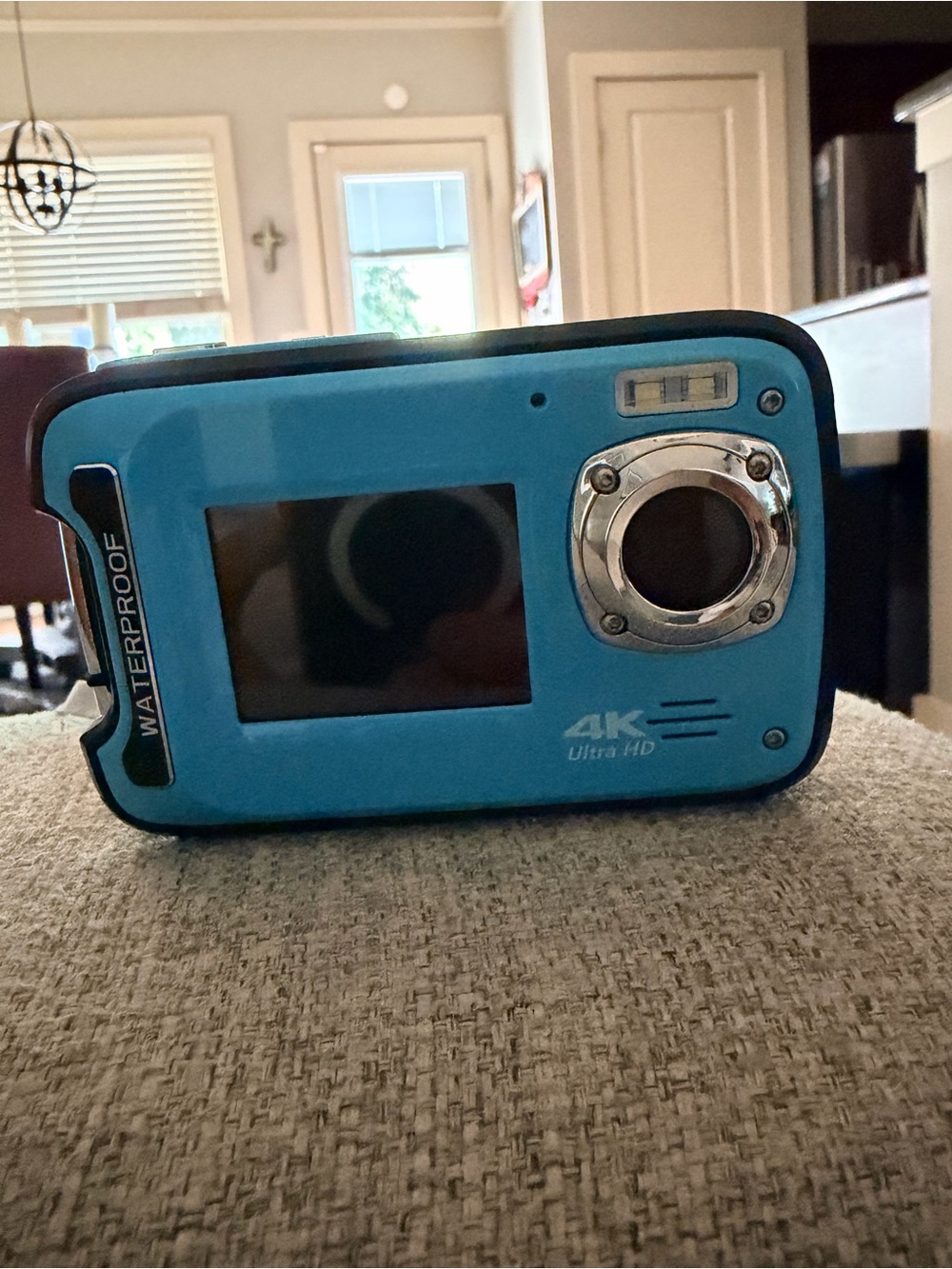 4K Ultra HD underwater/Waterproof Blue Action Camera
